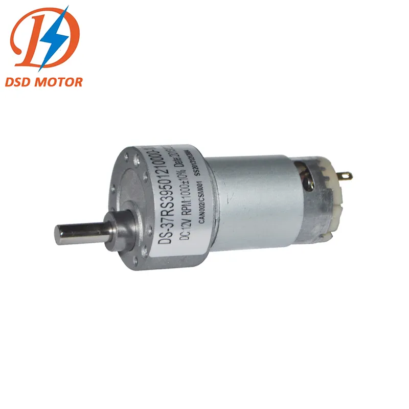 37mm 12V 24V DC Speed Reducer Gear Motor for medical apparatus and instruments supplier