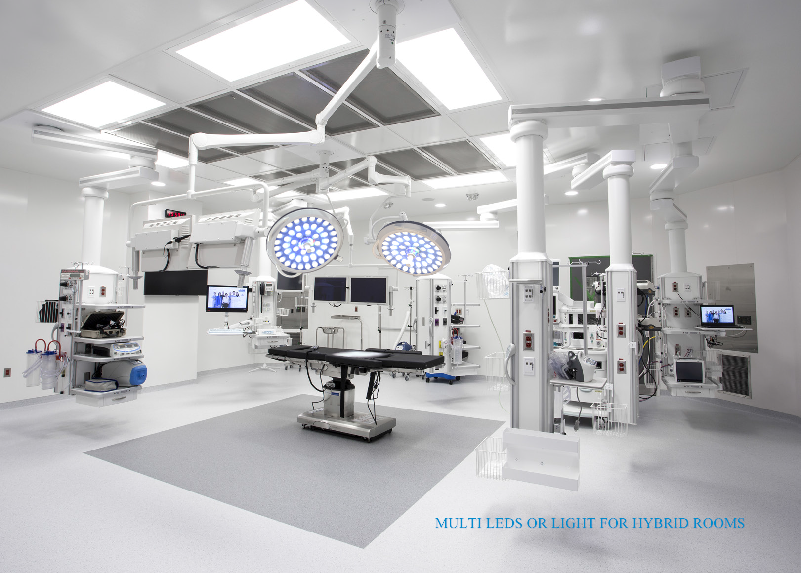 High Quality Examination Therapy Equipments Medical Led Lamp for ENT with Goose Neck JD1600L Electric Steel Ce Surgical Lamps factory