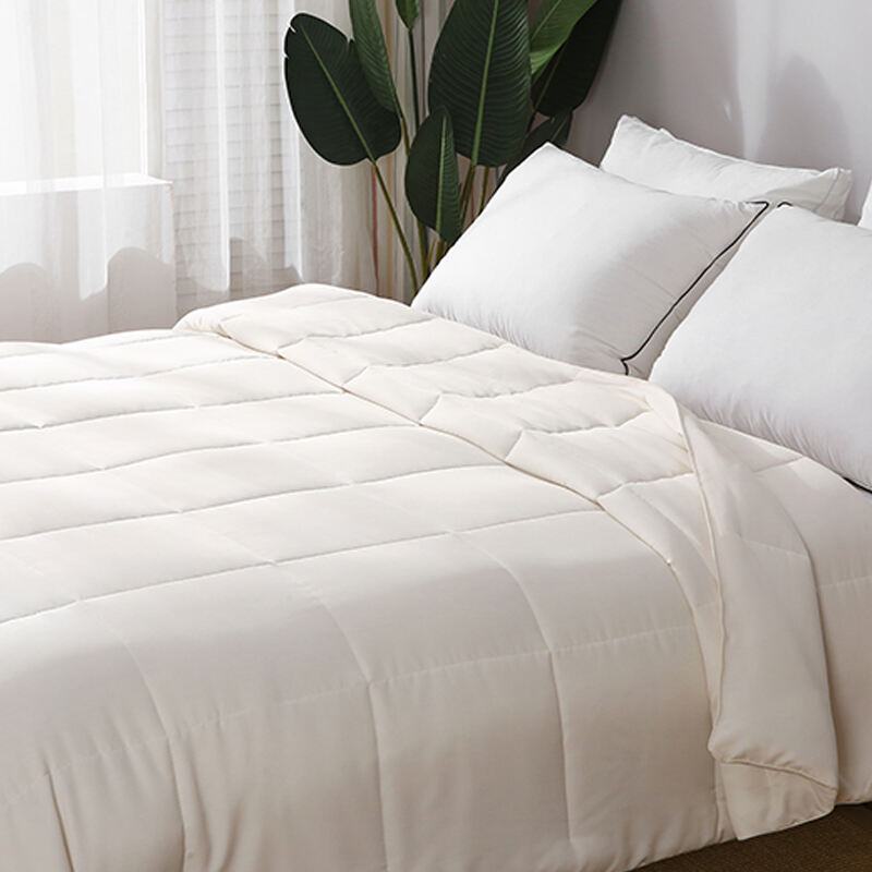 High Quality Lightweight Cooling All Season Soft Duvet Insert bamboo comforter for home manufacture