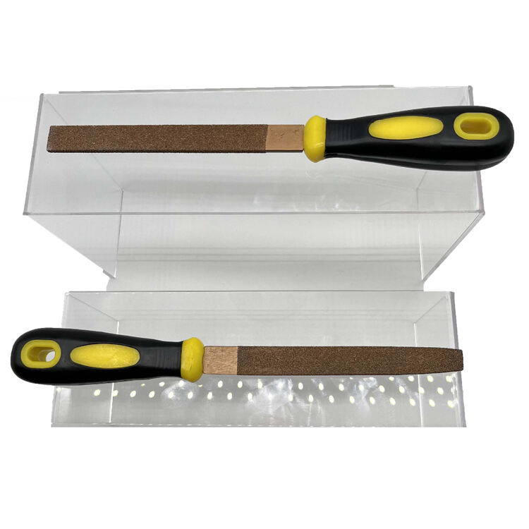 GuHua  6 Inch Customize  Abrasive Hardware Tools Brazed diamond  File Diamond Grinding Tools  for Iron Steel Stone Glass factory