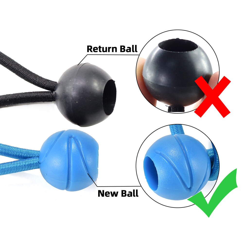 New Arrival 4mm 6'' Elastic plastic ball bungee latex for camping tent cargo details