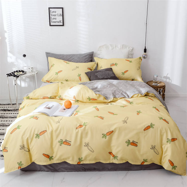 Queen size Home textile 100% cotton home bed sheets supplier