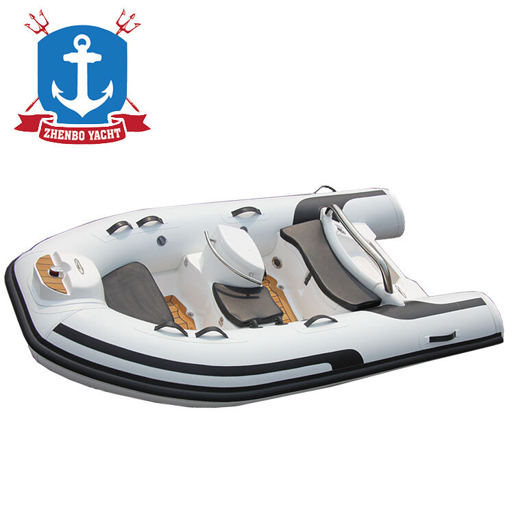 discount 5 person 10ft Boat RIB300C Deep v Fiberglass rib boat fiberglass for fishing boat factory