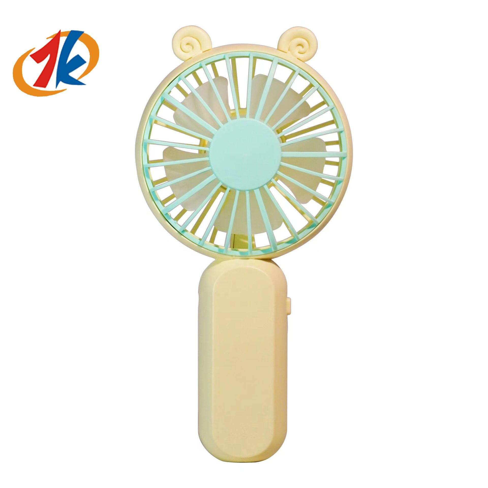 2024 new ins style children's manual fan cartoon USB rechargeable fan portable mini fan promotional toys supplier