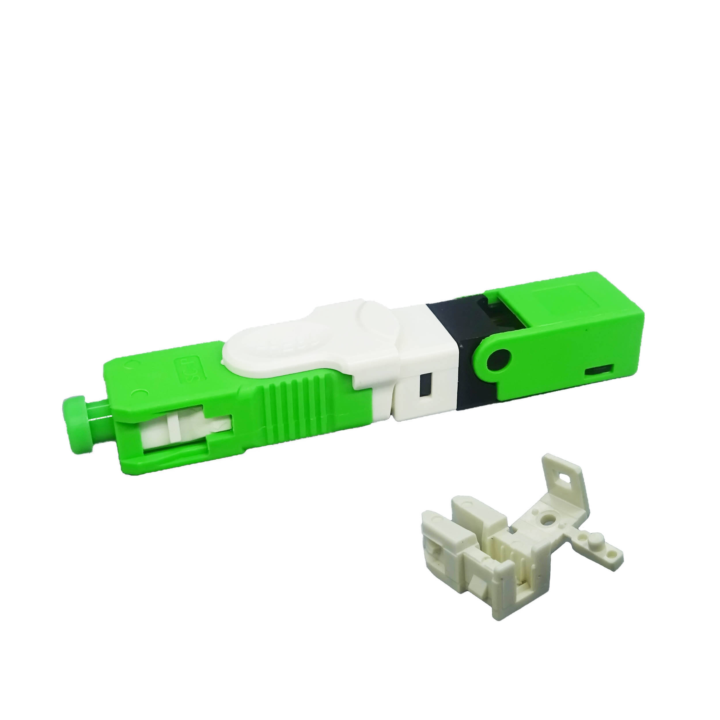 Conector rápido 55/60 mm SC APC UPC Fabricación de fibra óptica