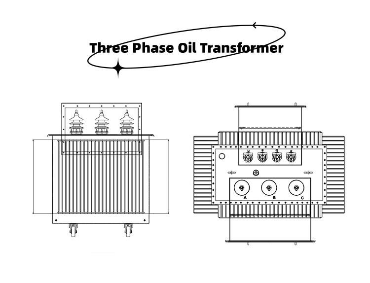 High Capacity 1000 kva 1500kva  3 Phase S11 Oil Immersed Distribution Transformer supplier