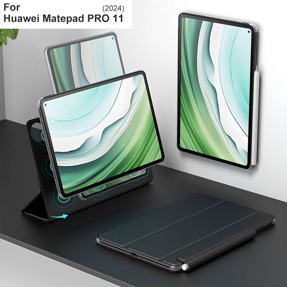 Acrylic Clear Tablet Cover Case For Huawei Matepad Pro 11 Rugged Pc Custom Foldable Leather Detachable supplier