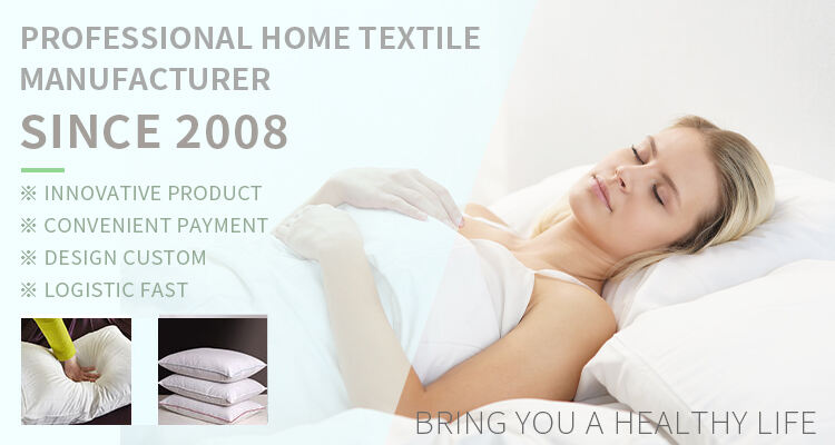 Breathable Down Alternative Cooling 100% polyester Premium washable hotel king pillows for bed details