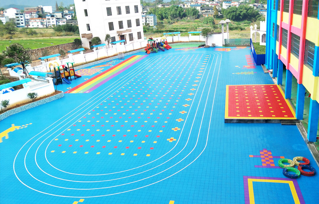 High Quality Outdoor Basketball Court Floor Tiles Artificial Grass And Sports Flooring Suppliers supplier