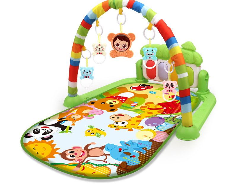 Baby Tummy Time Musical Playmat Music Baby Play Mat Lay and Kids Gym Playmat Fun Piano Boys Girls المورد