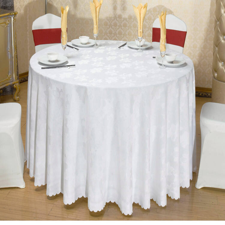 fancy burgundy round christmas luxury craft cream cotton plain color gold glitter dining room rose gold table clothes pattern