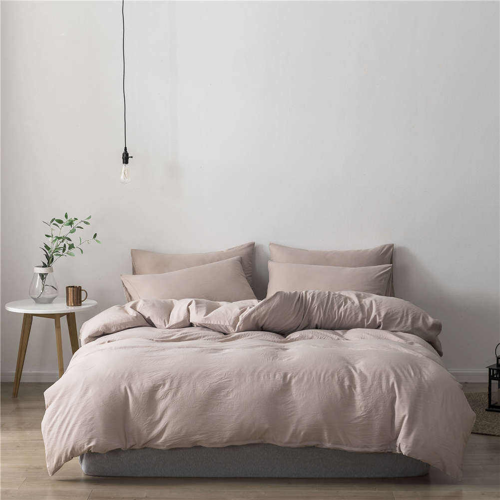 Luxury wholesale design of pure cotton hotel home bed sheets bedding set details