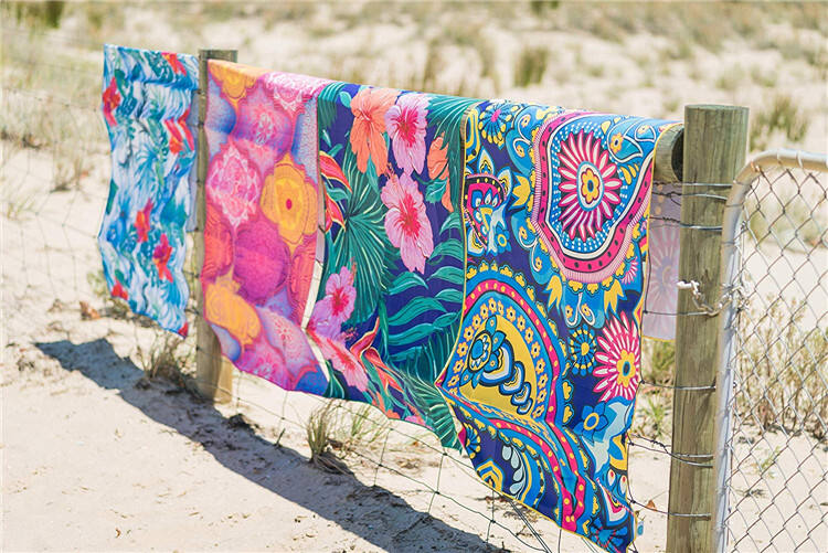 Cotton Large Quick Dry Beach Towel supplier