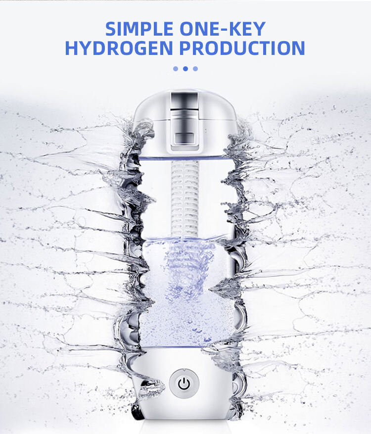 Factory Supply Maker Hydrogen Machine SPE and PEM Technology Machine Ionizer portable rich generator Water bottle supplier