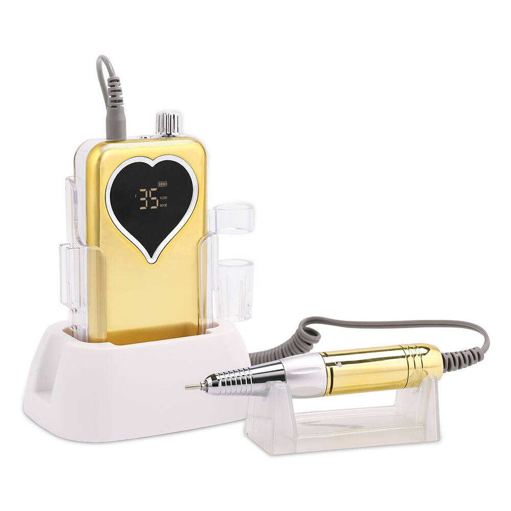 SN357 Electric Nail Drill Machine Portable Wireless Rechargeable E-File 35000rpm