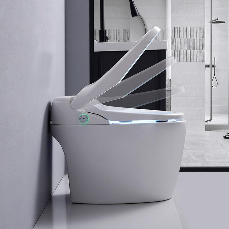 Newest 2022 Modern High-end Smart Automatic Bathroom Wc Sanitary Wares Floor Smart Toilet Seat Porcelain Intelligent toilets