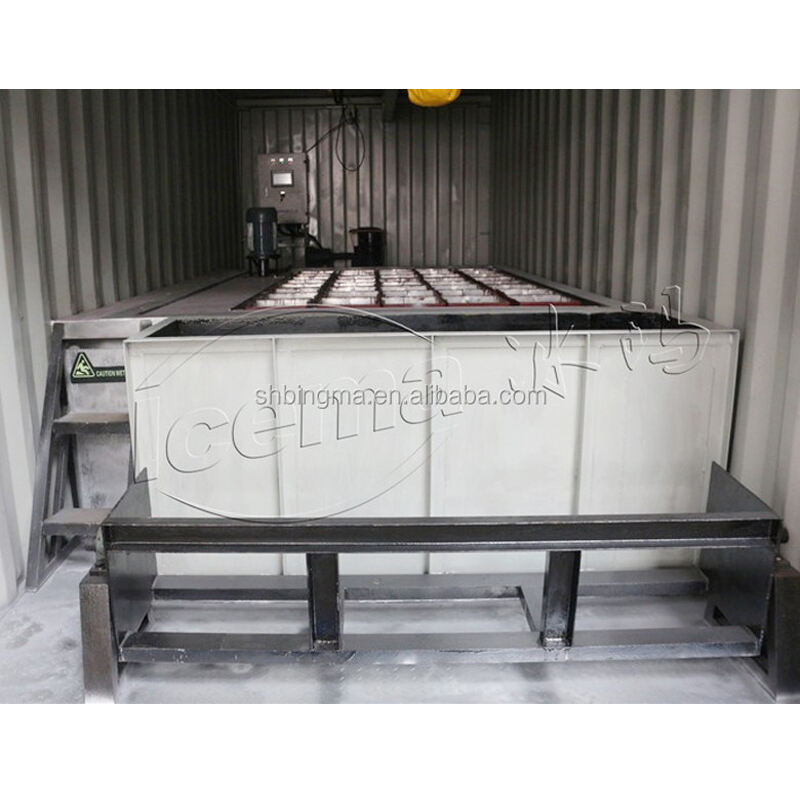 3 ton containerized block ice plant factory