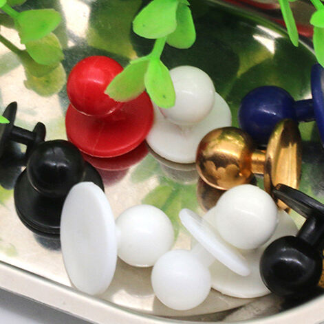 Plastic Nylon Chefs Coat Button Chef Jacket Button