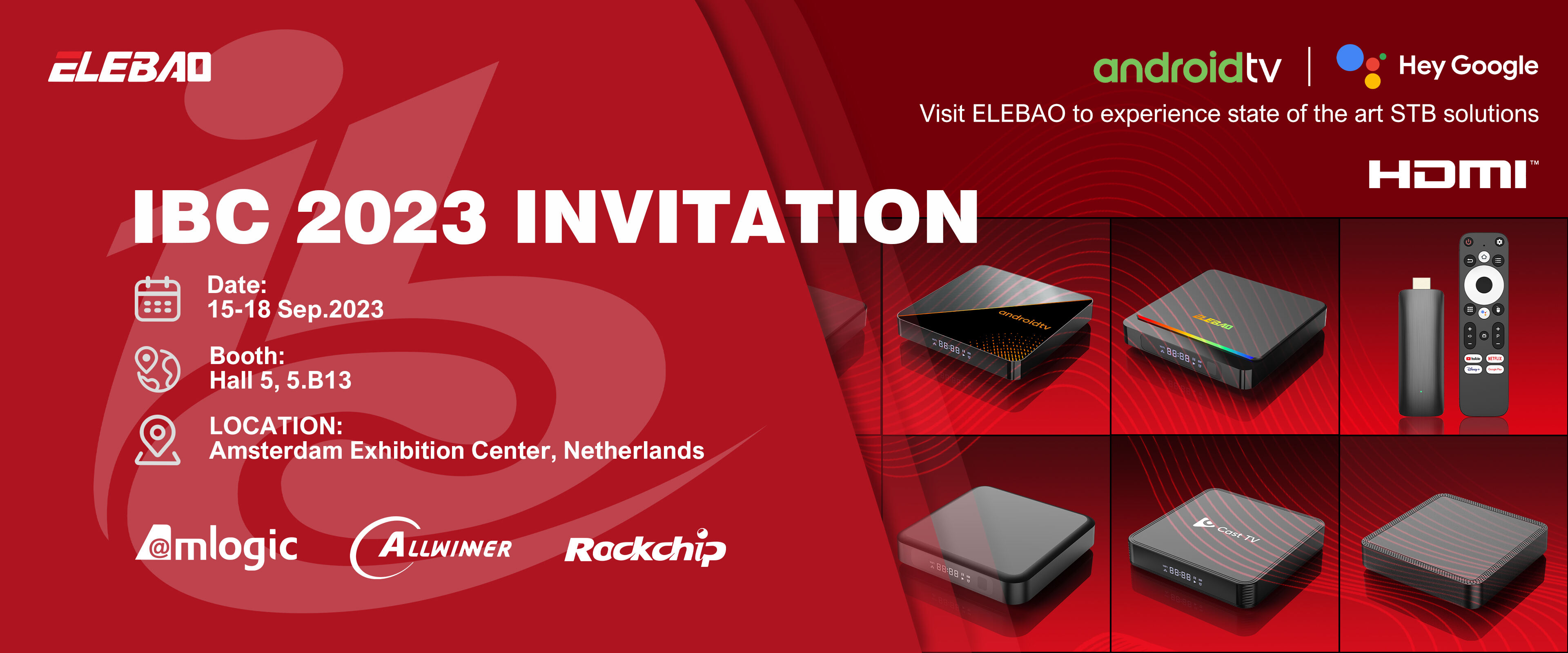 Join ELEBAO at IBC