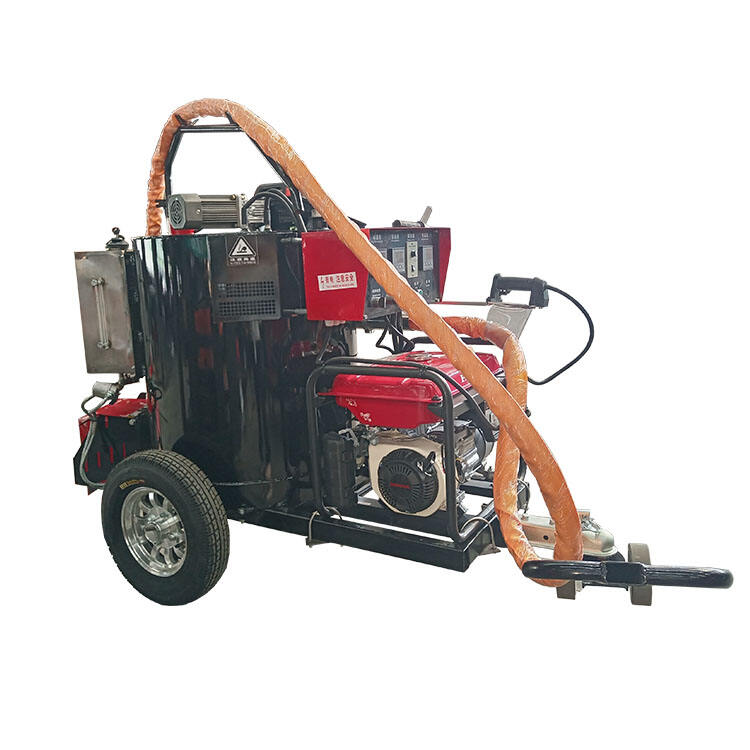 Factory supplies different types of asphalt crack sealing machine in road pavement repair, LS-120