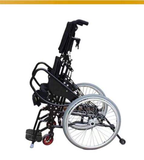 medical rehabilitation standing wheelchair for disabled manual standing elevated wheelchair stand up wheelchair manual-BZ-TH01 details