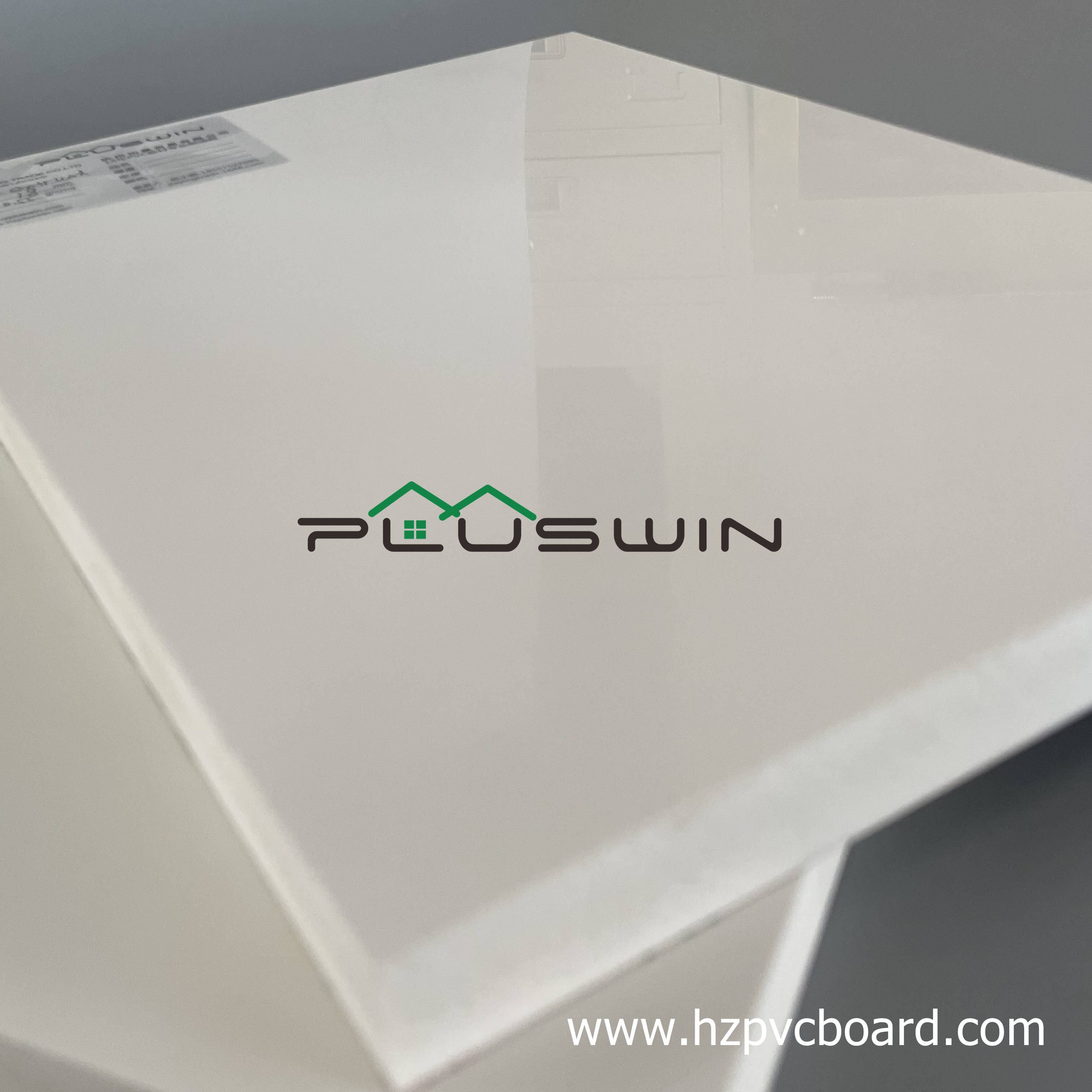 High glossy 12-18mm PVC co-extrusion board for cabinets supplier