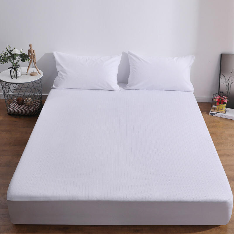 Soft Breathable waterproof fabric elastic baby bed cover pillow cases fitted bed sheet factory