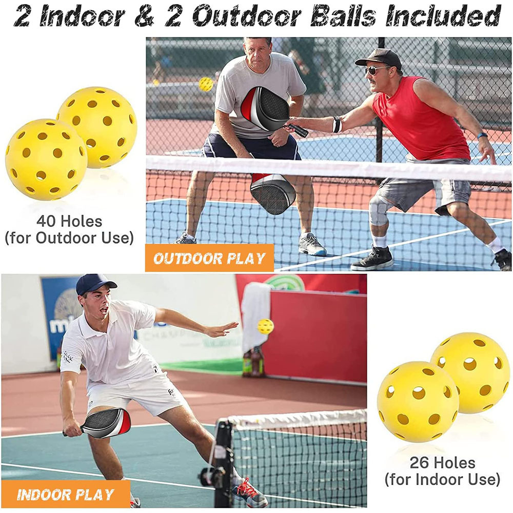 تخصيص الشعار والطباعة مصنع مجموعة مضارب ألياف الكربون الاحترافية Pickleball Paddle