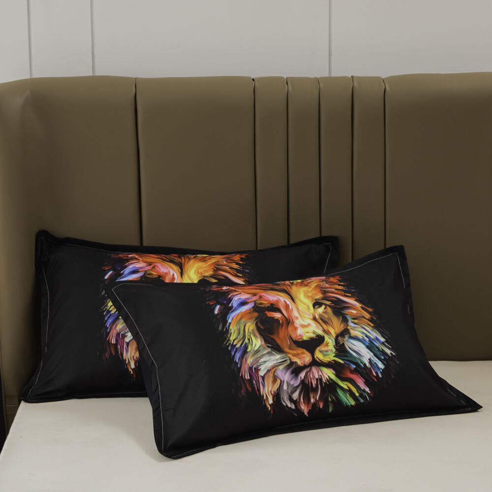 3D Printed kids lion quilt sets bedding set 7 pieces (Accept Custom Printing Design) factory