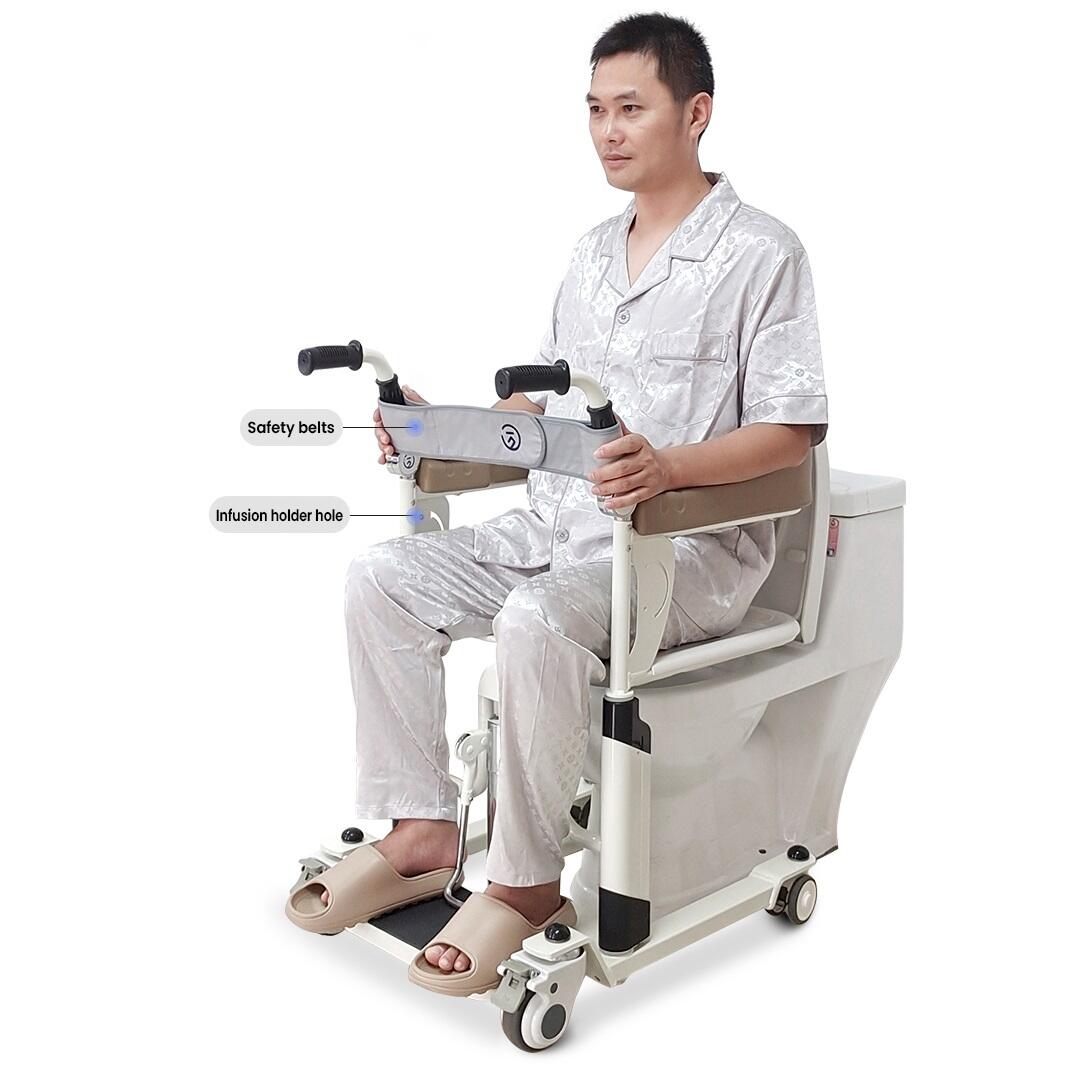 KSM-208 Moving Disabled Patient Lift Transfer Chair Bathroom and Toilet Nursing Home Hospital Hoist Electric Patient Lift