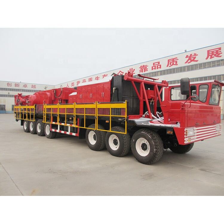 Drilling 1000HP ZJ40 Mechanical Truck-Mounted Oil Water Well  Drilling Rig ZJ-40 supplier