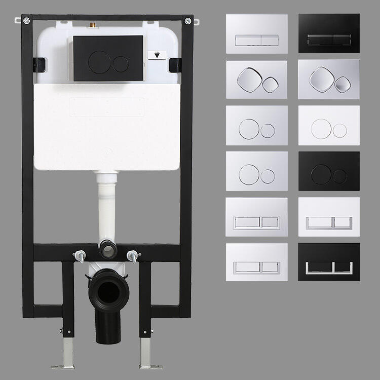 CE Watermark  Concealed Toilet Cistern Water Tank For Wall Hung Toilet from Guangdong factory