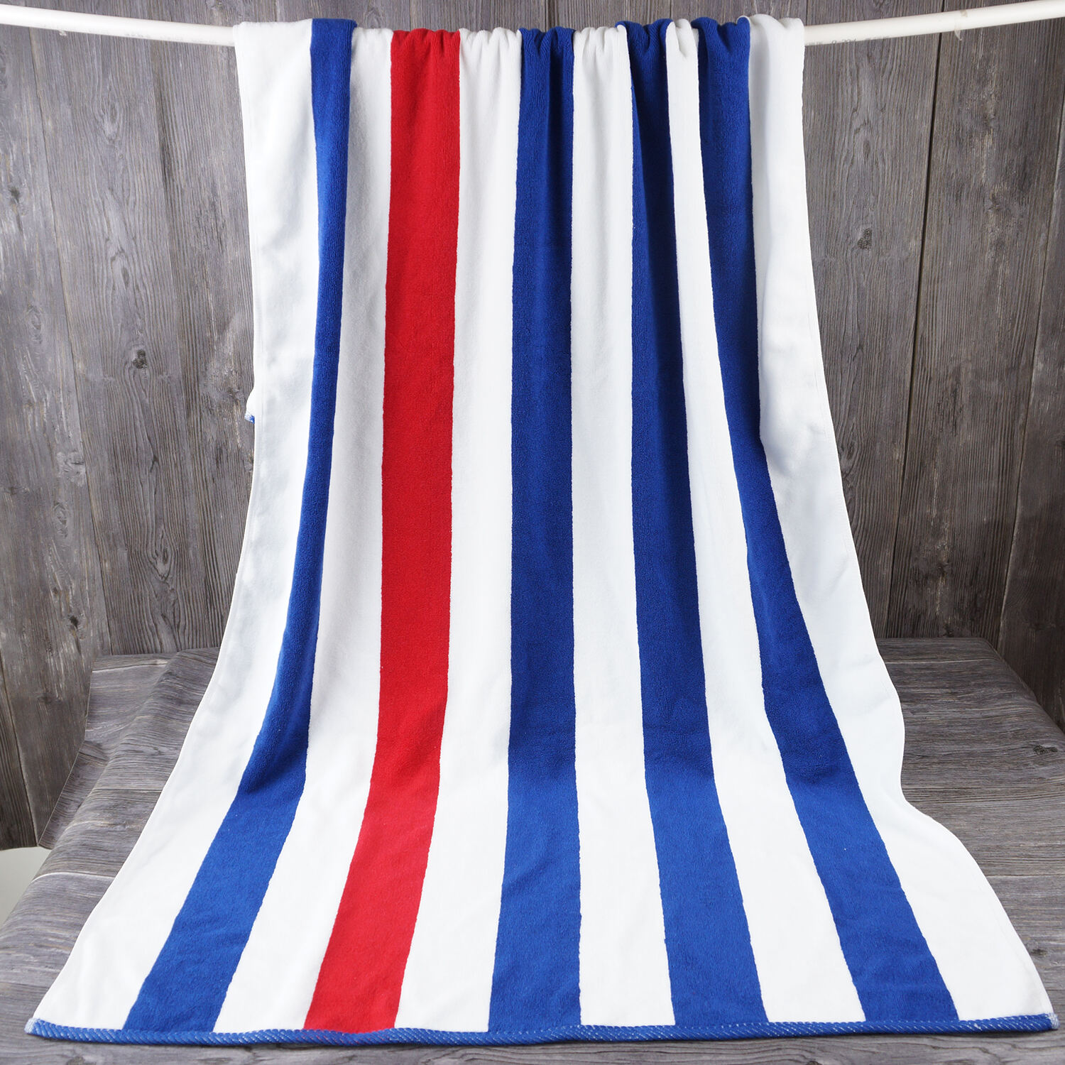towel luxury organic double-sided pure cotton terry bath beach towel wholesale beach towels supplier