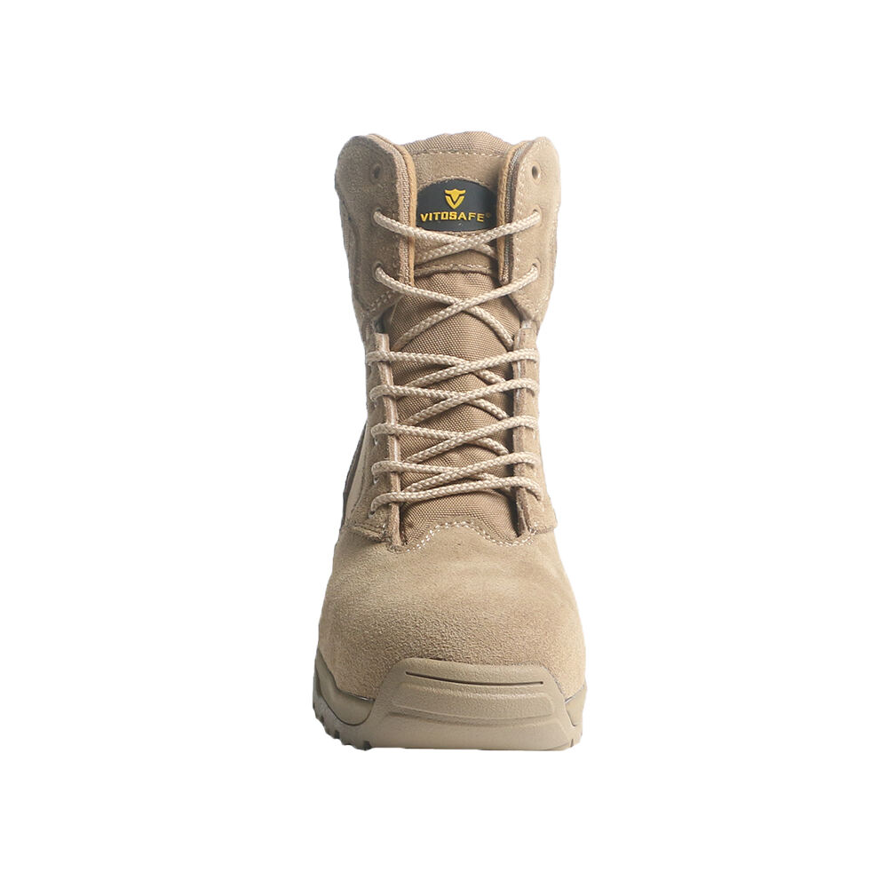 high quality ankle brand name insulation cqb tactical rubber safety shoes / boots for men factory