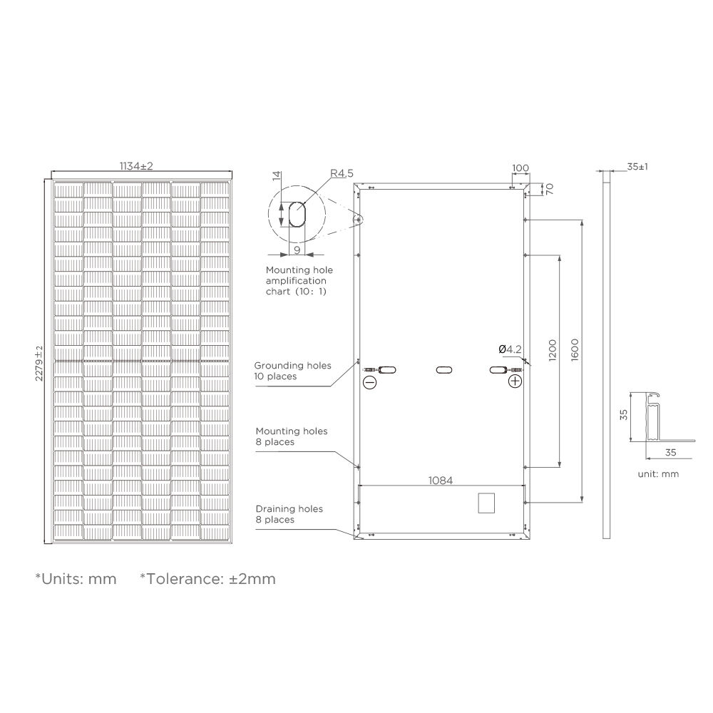 Lovsun Solar Panel Rotterdam Warehouse 550W 560W 600W Monocrystalline Panel PV Module manufacture