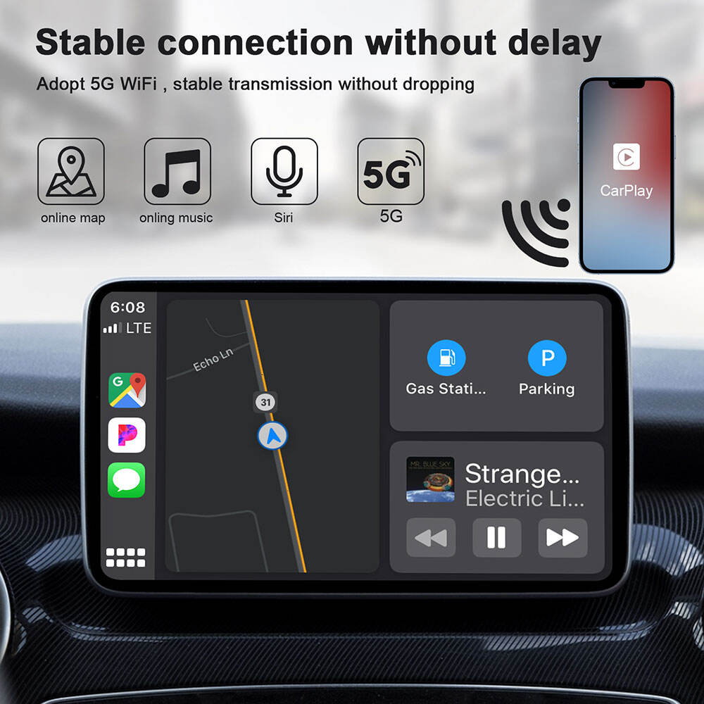 Adaptador Carplay para Apple Hdmi 3 en 1 Tipo C lector de tarjeta de memoria Tf Sd multifuncional Usb Micro a Lightning  