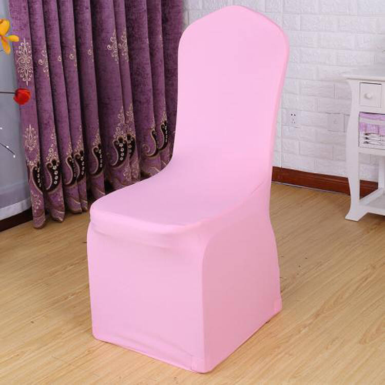 Wholesale red spandex durable thickened quality chair cover details