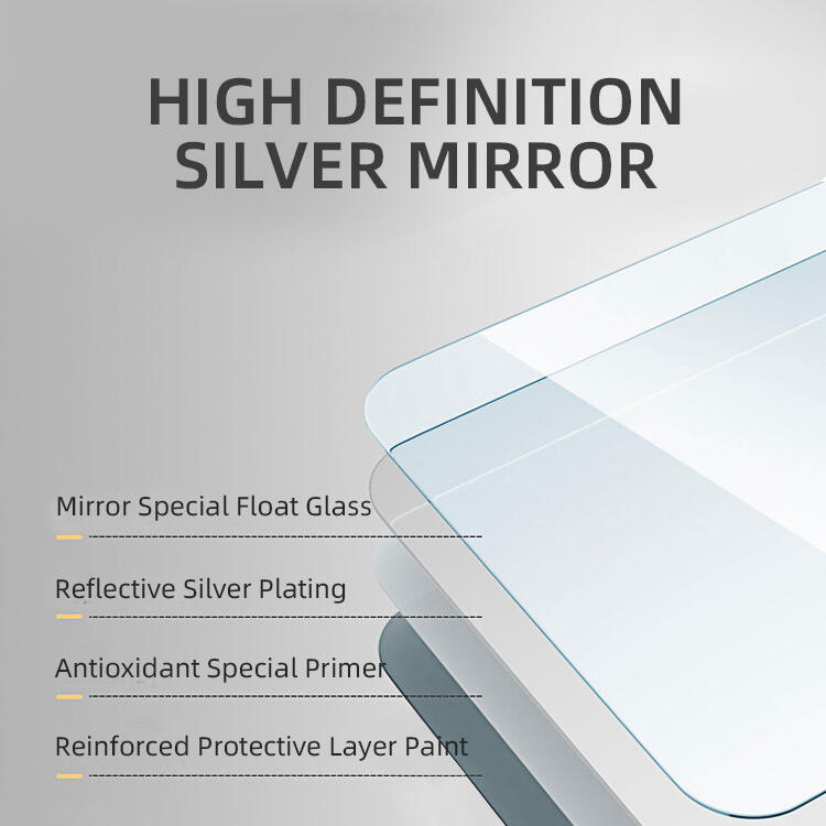 Wall Mounted led Salon Mirror Light Smart Mirror Rectangle Defogger Dressing Wholesale Mirror supplier