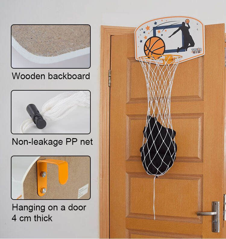 Factory Direct Sale  Indoor Wall Mounted Mini Basketball Hoop Kids Custom Practice Toy Mini Basketball Hoop For Home Office factory