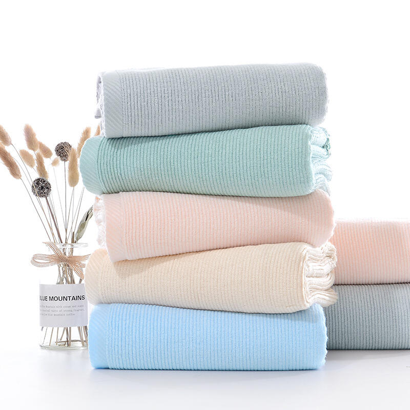 Hot sale products Luxury design bamboo cotton zero twist terry extra large bath towel OEM supplier