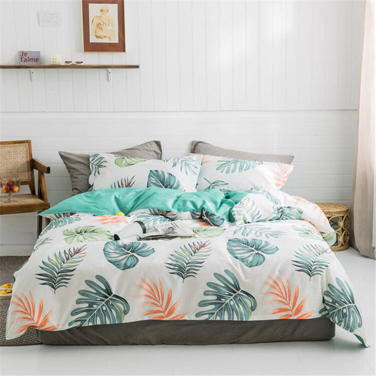 Hot sale polyester luxury bedding set bedsheet manufacture