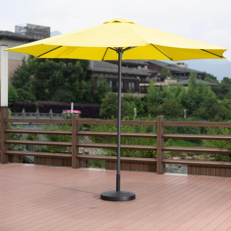 Garden Shade Umbrella Aluminum commercial outdoor wholesale Customize Other Fabric Modern Courtyard parasol supplier