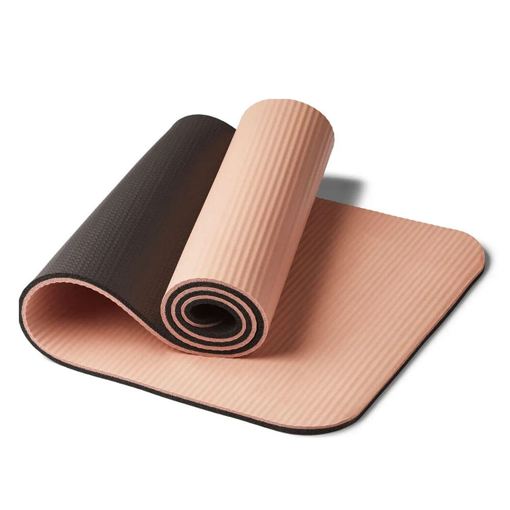 Estera de yoga NBR impresa personalizada, esteras de Pilates de 4mm y 6mm para entrenamiento