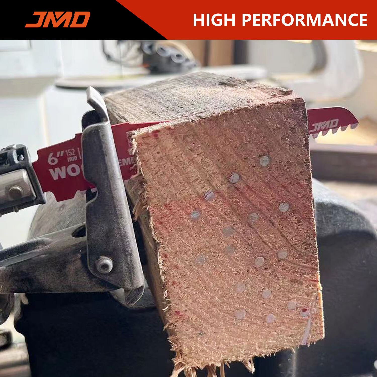 JMD Carbide Reciprocating Saw Blade 6INCH 6TPI HCS Tool Reciprocating Saw Blades Reciprocating Saw Blades carbide details