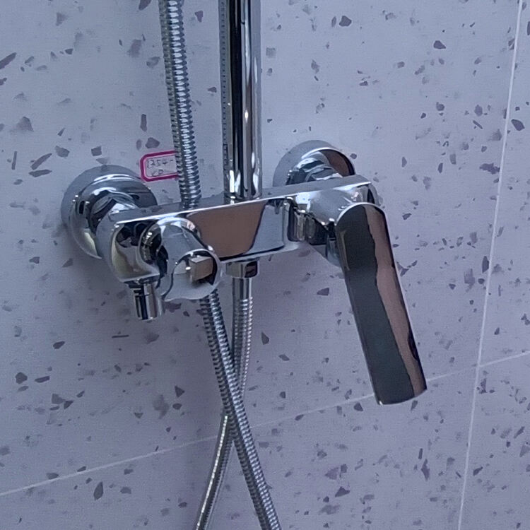 high quality new design wall mounted mixer rainfall spa brass shower set for bathroom manufacture