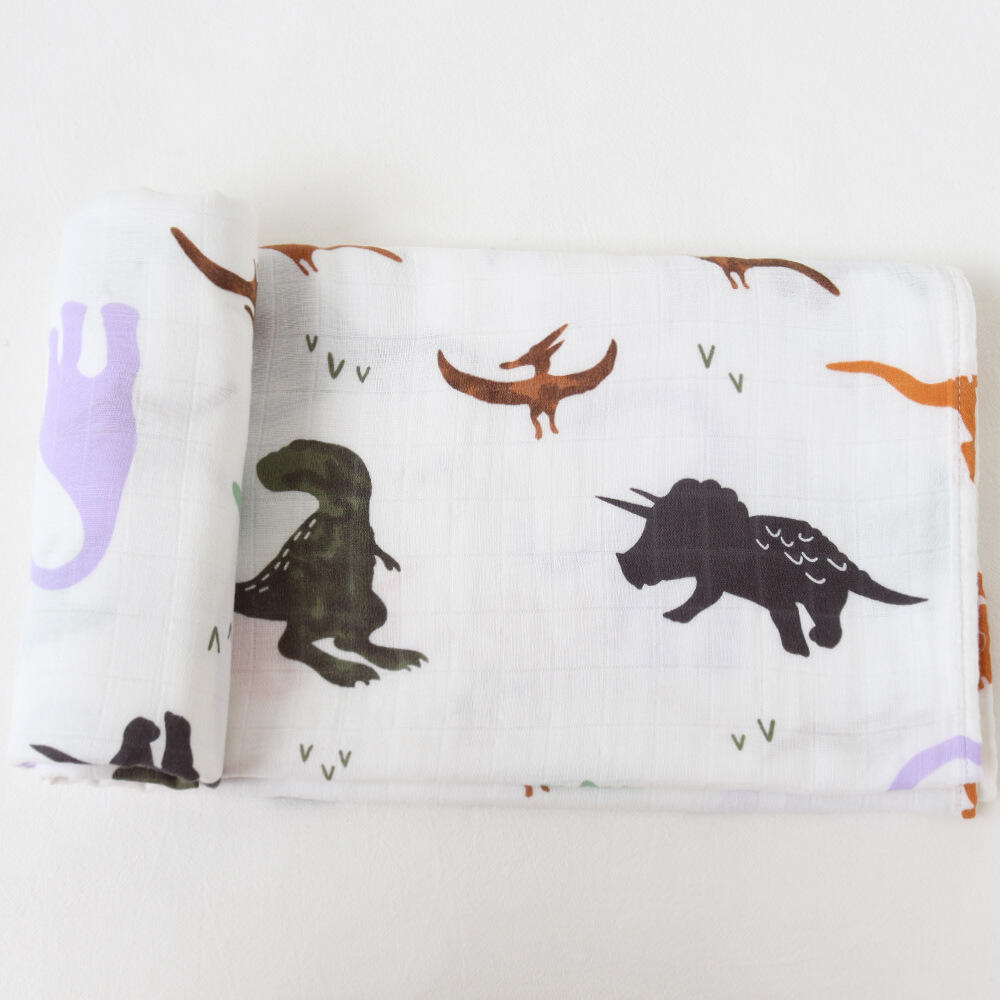 Newborn Printed Organic Cotton Bamboo Bath Towel Breathable Baby Multi use Muslin Swaddle Blanket supplier