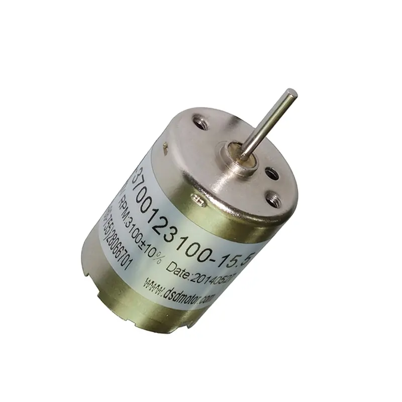 DSD-370 6V 12V 24V DC Electric Brushed Motor With Speed 3000~6000rpm For Electronic Lock Fan Motor manufacture