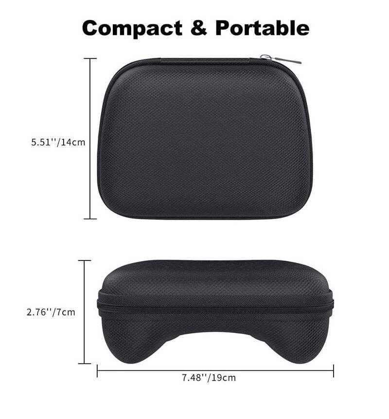 Laudtec EVA01 Controller Hard Shell Carry Small Pouch Material Box Bag Eva Case For Sony Ps5 Pro Ps4 Slim Ps3 Ps2 details