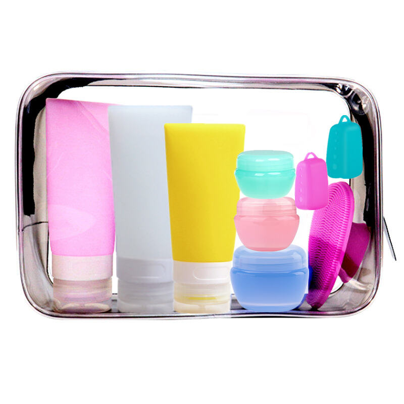 Colorful Silicone Leakproof Squeeze Bottle Set for Travel