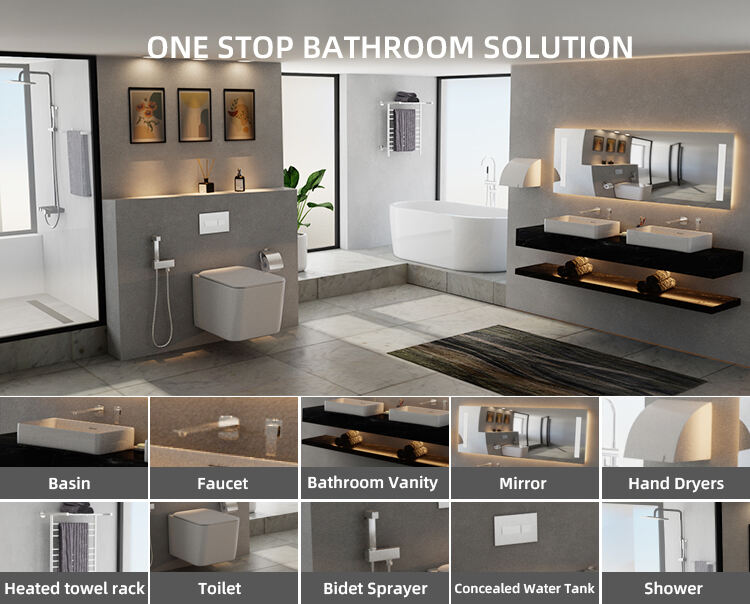 bathroom simple modern design wall mount bathroom vanity cabinets details